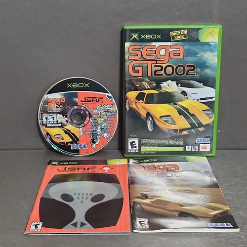 JSRF Jet Set Radio Future Sega GT 2002 Combo XBOX Complete Video Game