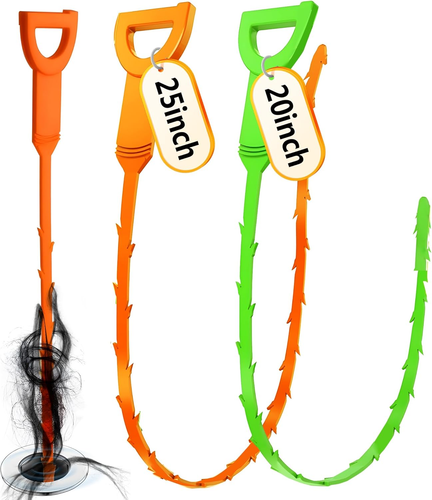 Drain Snake, Drain Clog Remover,Hair Snake Tool Opener, Sink Snake for Sewer Kit
