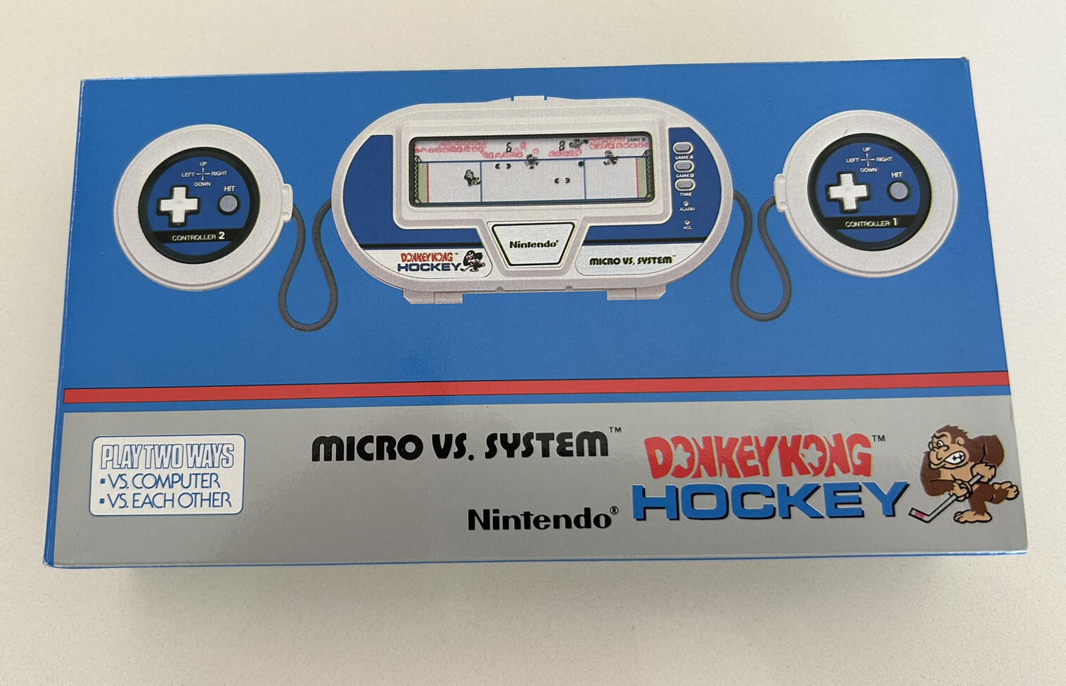 Nintendo Game & Watch Micro VS System Donkey Kong Hockey (HK303) NEW