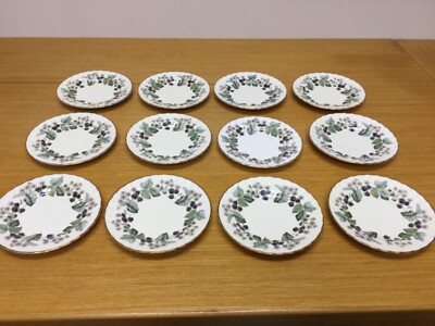 12 Royal Worcester Lavinia 6” Bread Plates - England | eBay