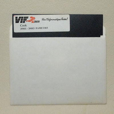 IBM PC / Software / Software - VIF Micro - COOK - Disketten 5,25''