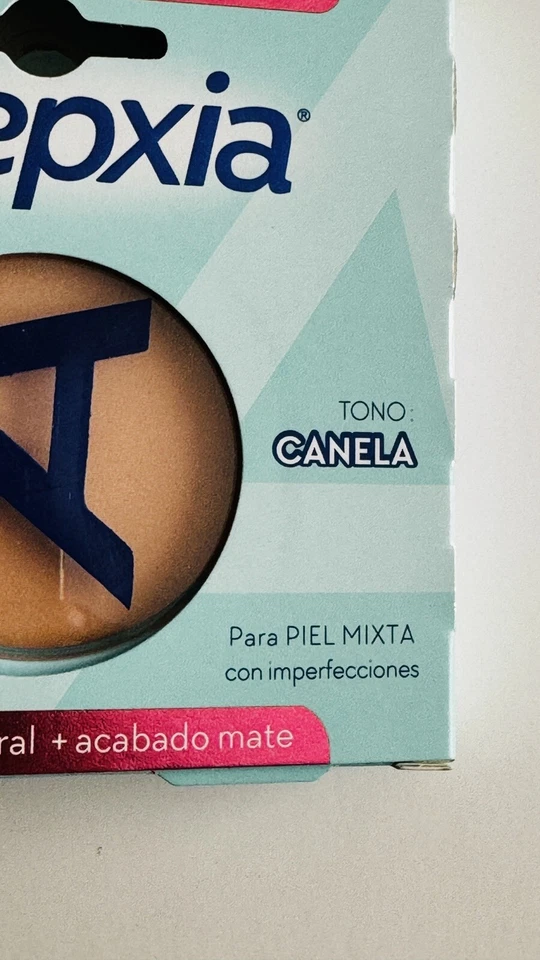 Maquillaje En Polvo Asepxia Anti Imperfecciones Tono Canela, 10 g, FPS 20 - Image 4 of 4
