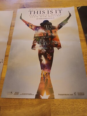 8 Michael Jackson Posters Set Sealed 16.5x11.5 | eBay