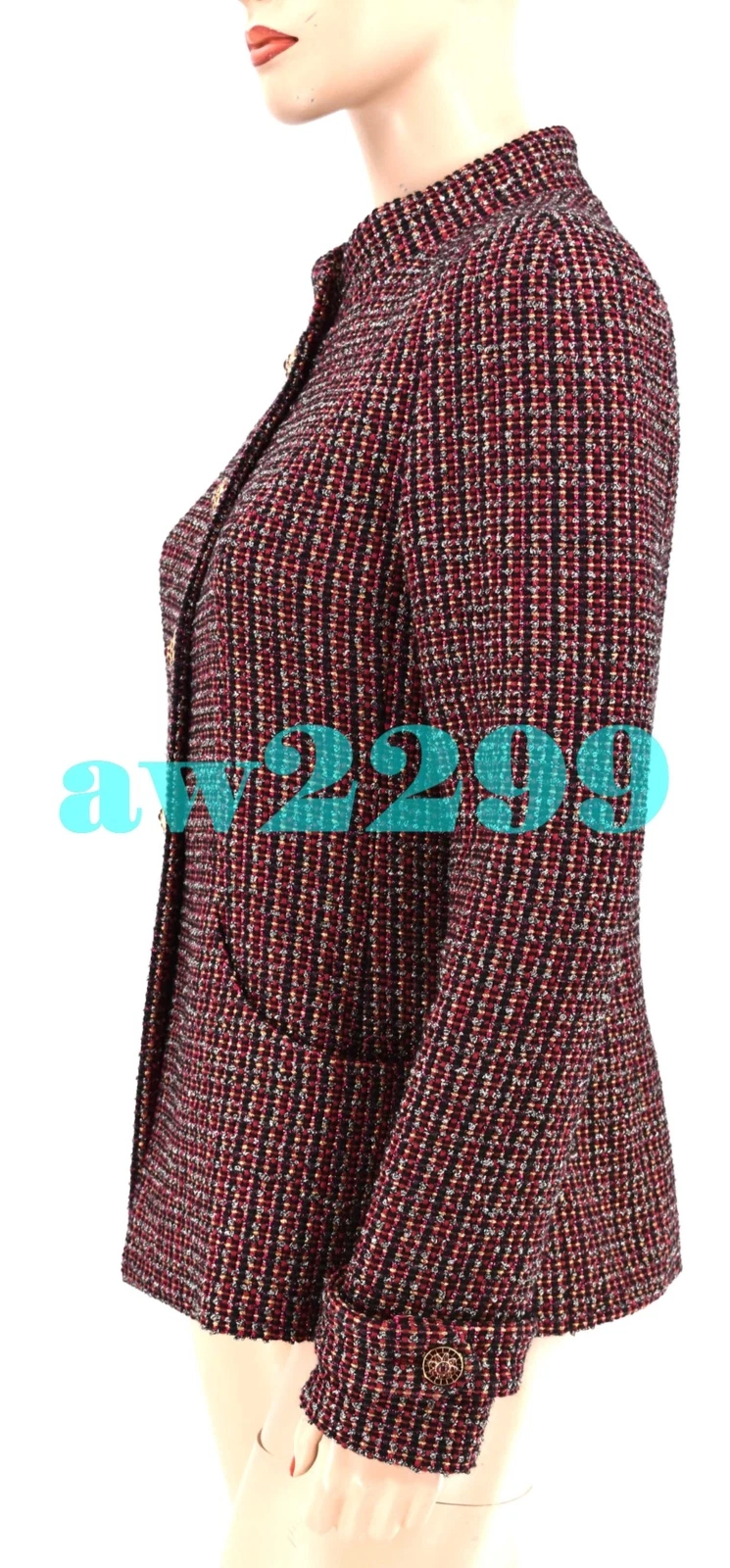 GIACCA BLAZER CHANEL NUOVA PRE AUTUNNO 2012 PARIS BOMBAY GRIPOIX BOTTONE 40 38