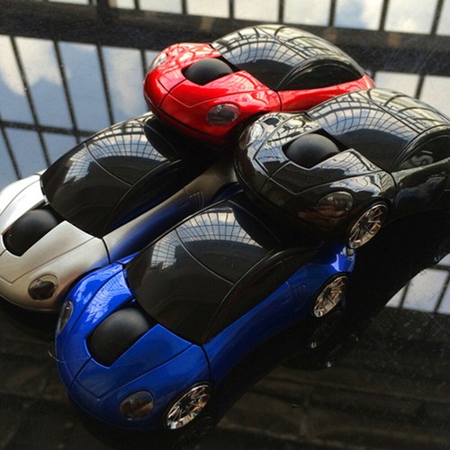 2 STÜCKE 2.4GHz 3D Car Shape Wireless optische USB Gaming ohne - Bild 12 von 12