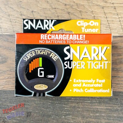 Snark ST-8 Super Tight Rechargeable Clip-On Tuner for All Instruments