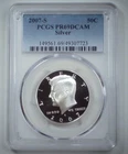 2007-S 50C Kennedy Half Dollar PCGS PR69DCAM 90% Silver 24lult0605