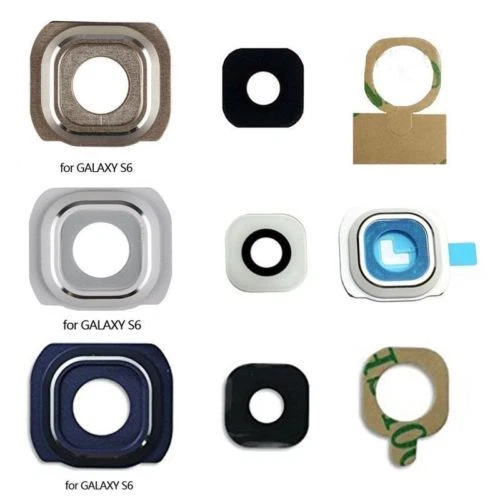 后置摄像头玻璃镜头盖替换件适用于三星 Galaxy S6 S6 Edge Plus — 第 3/4 张图片