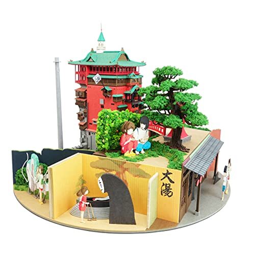 Studio Ghibli Sankei Miniatur Kunst Kit Spirited Away Diorama Papier Handwerk MP07-42 - Bild 3 von 6