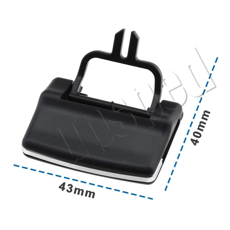 2x Clip de salida de ventilación de CA delantero marrón para Mercedes Benz W164 ML350 ML400 X164 GL350 Foto 4 de 4