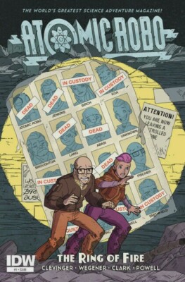 Atomic Robo The Ring Of Fire #1 (NM)`15 Clevinger/ Wegener