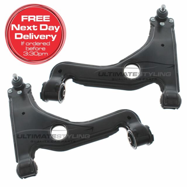 Vauxhall Astra H Mk5 2004-2013 Steel Front Lower Suspension Wishbone Arms 1 Pair