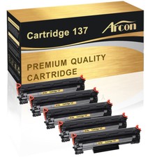 5PK CRG 137 Toner for Canon 137 Toner ImageClass MF242dw MF236n MF227dw MF232w