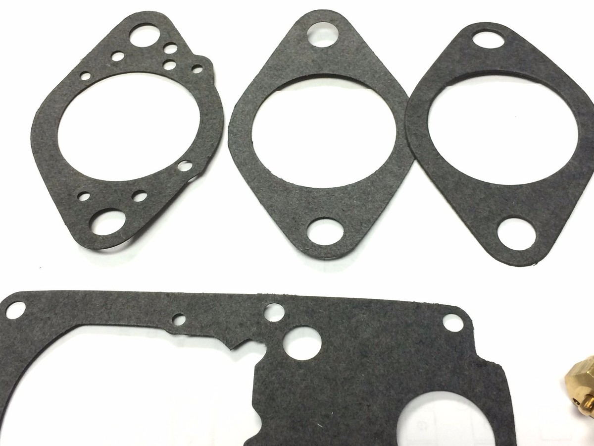 2) Brosol Solex H40/44EIS Kadron Carburetor Kit 1946-1974
