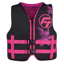 Absolute Outdoor 142100-105-002-22 Full Throttle Youth Rapid-dry Life Jacket -