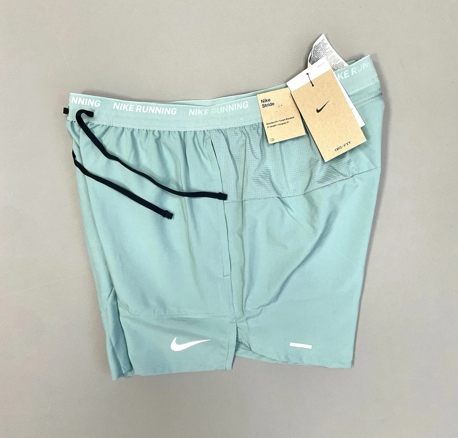 Nike Stride 5” Running Shorts Dri-Fit Brief Lined - Mens Size XXL - DM4755-017