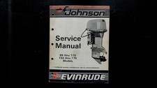 Johnson Evinrude Outboard Service Manual 88-110 150-175 Models 1986