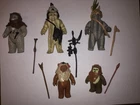 Star Wars Action Figures: 5 Ewoks (Return of the Jedi, 1983) (Wicket, Chirpa...)