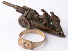 Berlin Ring WW2 German Iron Cross Germany WWII Artillery Wehrmacht Military Set — photo 1