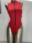 TA3 Hi Cut Sleeveless Surfy Swimsuit Red Women's XL Short — photo 1