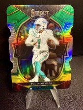 2022 Panini Select - Concourse Tua Tagovailoa #94 Silver Prizm Die-Cut