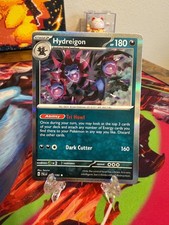 Pokemon Hydreigon 140/193 Holo Rare TCG 2023 Paldea Evolved Card