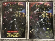 Marvel Zombies Red Band #3 Clayton Crain Virgin & Trade Edition Set NM+ In Hand!