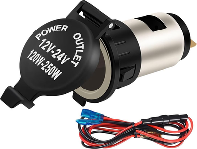 Cigarette Lighter Socket, DC 12V Waterproof Car Power Outlet Socket  Replacement 726084969544| eBay