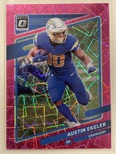 2021 Panini Donruss Optic - Austin Ekeler #48 Pink Velocity Prizm /79