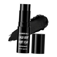 Face Paint Stick, Highly Pigmented Full Coverage Washable Cream Face Black