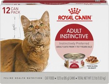 Royal Canin Feline Health Nutrition Adult Instinctive 3 Ounce Pack of 12