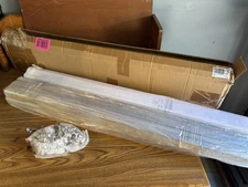 Muzata 100 Pack LED Channel Silver Aluminum LED Strip Diffuser 3.3’ pcs (330 ft)