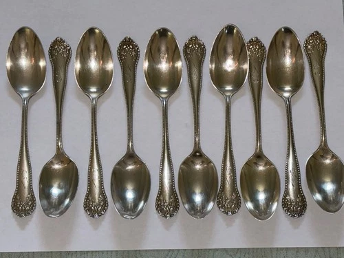 11 Sterling Silver Spoons Scrap Or Not