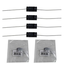 4 pairs 3.3uF 100V NON Polar Capacitor Bass Blocker For All Tweeters Install Bay