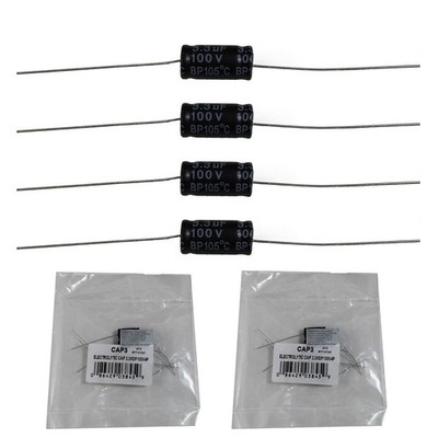 4 pairs 3.3uF 100V NON Polar Capacitor Bass Blocker For All Tweeters Install Bay