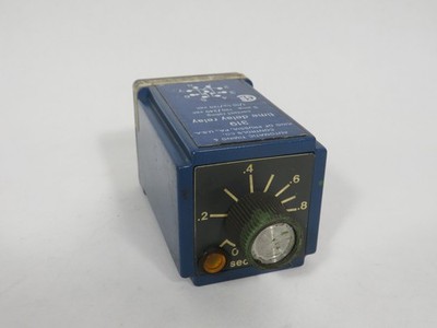 ATC 319B-001-Q1C Time Delay Relay 5A@120/240VAC 0-1Sec *COS SCRATCH* USED