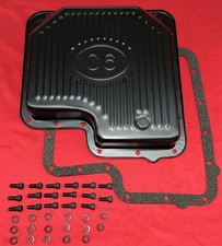 Mr Gasket 9756bmrg Transmission Oil Pan Fits Ford C6 Black