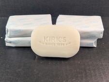 Kirk s Fragrance Free Castile Soap 5 Bars 4oz Each Hypoallergenic Gentle Clean