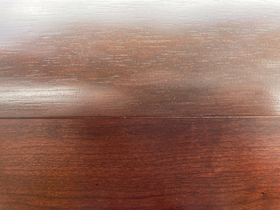 Hermosa cama trineo tamaño queen chapa de cerezo - HERMOSO ACABADO - GRAN ESTILO Foto 2 de 3