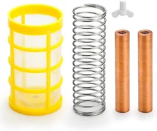 AIRTHEREAL Solar Pool Ionizer Replacement Copper Anode and Basket Screen,... 