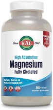 KAL Magnesium Glycinate Tablets, Fully Chelat...