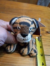 Russ Berrie Luv Pets Thor Tiger Soft 5" Plush 21094 Beanbag Toy