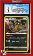 SWSH Black Star Promo Garbodor SWSH025 Rebel Clash Prerelease Promo STAFF CGC 9 on eBay