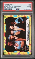 1992 Topps In Living Color Trading Cards 5