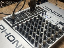 Phonic MM 1202a Analog Audio Mixer with Power Supply