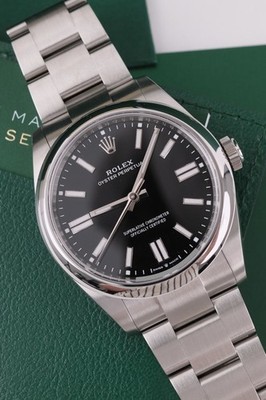 Rolex Oyster Perpetual 41 134300 Original Papiere + Box NEW/UNWORN LC 100 Firs