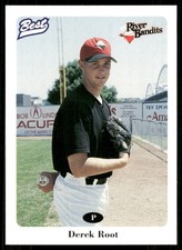 1996 Best Quad Cities River Bandits DEREK ROOT RC ASTROS LAKEWOOD OH