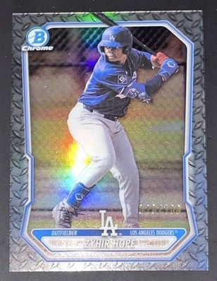 2026 Bowman 1st Reptilian 20/100 Zyhir Hope LA Dodgers MLB