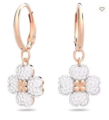 Swarovski Ohrringe Blume rosegoldfarben Latisha rhodiniert 5636485 Neu in OVP 