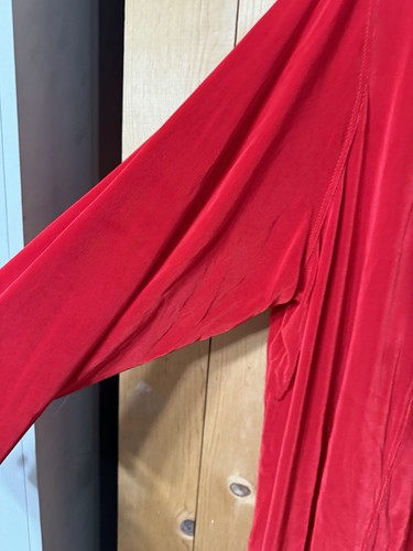 Vikki Vi Jersey Red 3/4 Sleeve Kimono Jacket Women’s Size 1X NWT - Picture 15 of 20